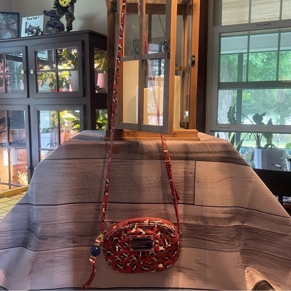 Marc Jacobs Pink Leopard Print Women's Crossbody Bag - Multicolor - Picture 2 of 13